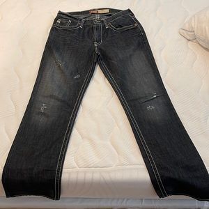 Men’s Big Star Jeans Dark Wash - Style: Union, Slim Straight Size 32R